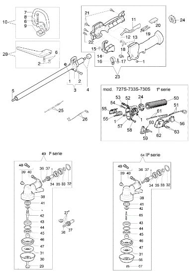 Transmission 727 C Brushcutter
