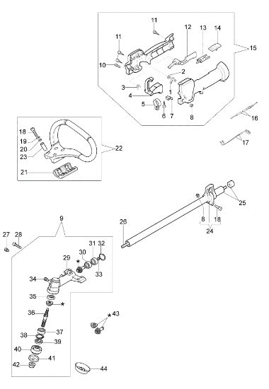 Transmission 725 S Ergo Brushcutter