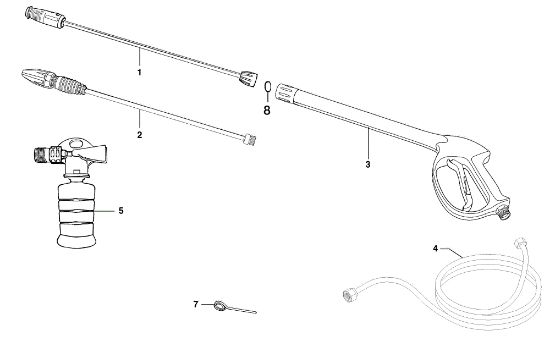 Accessories PW 150 C High-pressure washer