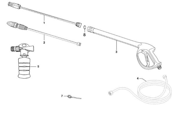 Accessories PW 150 C High-pressure washer