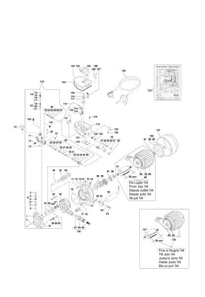 Engine PW 160 High-pressure washer
