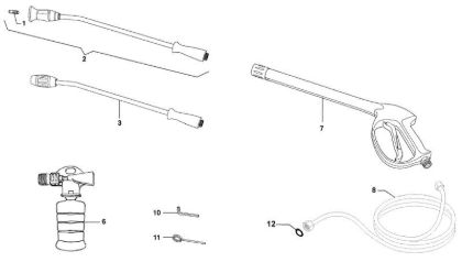 Accessories PW 160 High-pressure washer