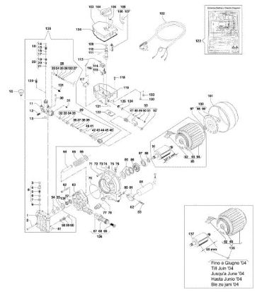Engine PW 170 C High-pressure washer