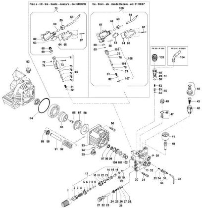 Motor 2 PW 210 C High-pressure washer