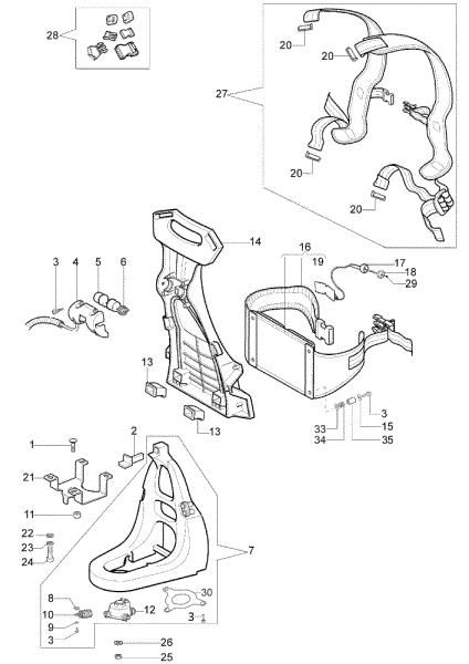 Frame 446 BP Ergo Brushcutter
