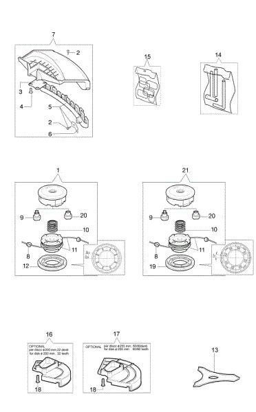 Accessories 446 BP Ergo Brushcutter