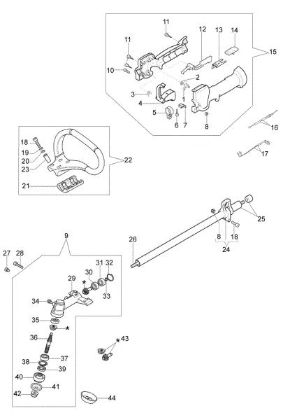 Transmission BC 250 S Brushcutter