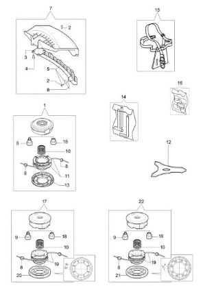 Accessories SPARTA 42 Brushcutter
