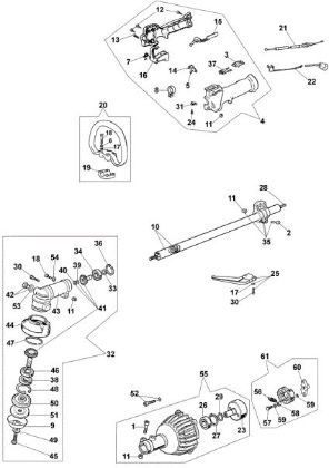 Transmission SPARTA 26 S Brushcutter