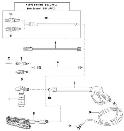 Accessories PW 135 C High-pressure washer