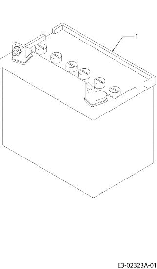 Battery POLO 108/17 H Garden tractor