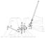 Steering arm OM 104J/18H Cat.2006-2007 Garden tractor