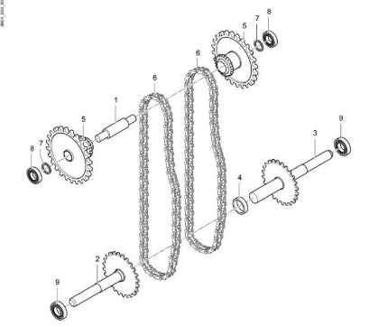Catenary MH 250 R (EN709) Rotary tiller
