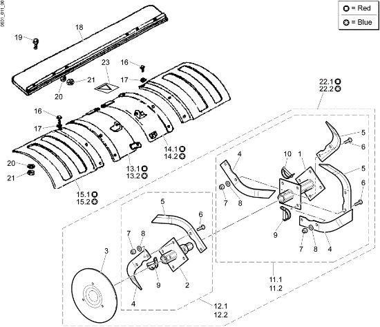 Tiller MH 260 R (EN709) Rotary tiller