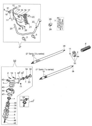 Transmission SPARTA 25 Brushcutter