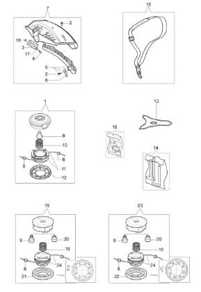 Accessories SPARTA 25 Brushcutter