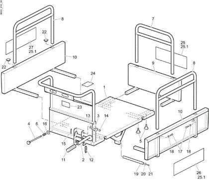 Tail lift (Fixed) CR 350 R (Italia) Transporter