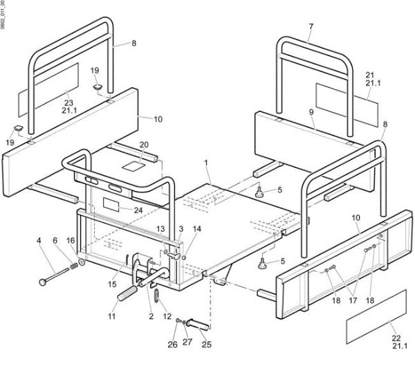 Tail lift (Fixed) CR 500 R (Italia) Transporter