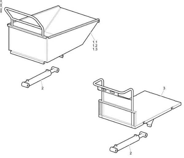 Dumper box CR 550 HDR (Italia) Transporter