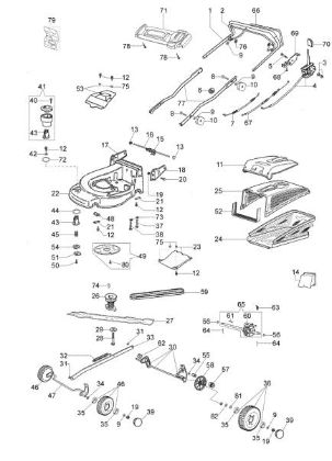 Illustrated parts list (From June 2007) MAX 44 TBX Plus-Cut Lawnmower