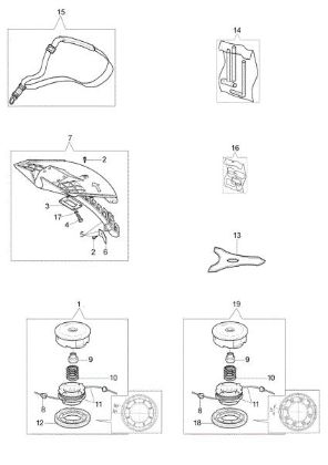 Accessories BC 260 4S Brushcutter