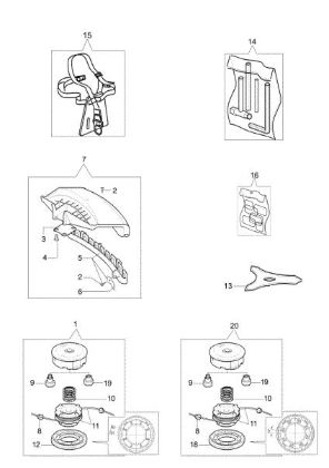 Accessories BC 360 4T Brushcutter