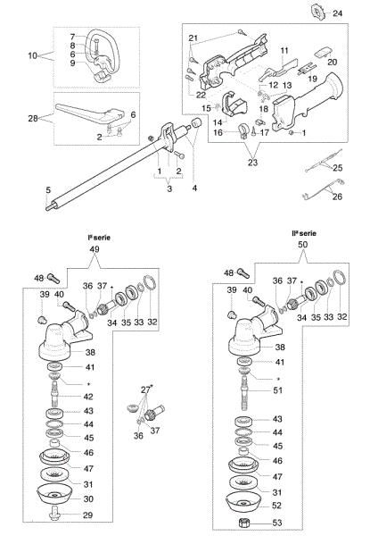 Transmission SPARTA 37 S Brushcutter