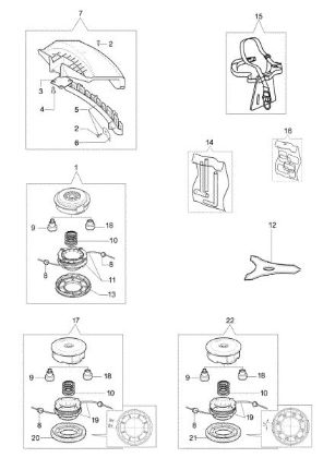 Accessories SPARTA 37 Brushcutter