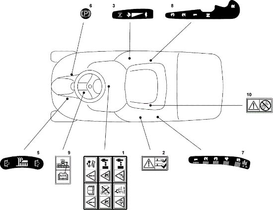 Labels OM 63C/6,5M Cat.2007 Garden tractor