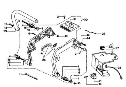 Handle 935 DX Chainsaw