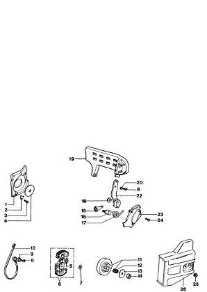 Clutch assy 935 DX Chainsaw