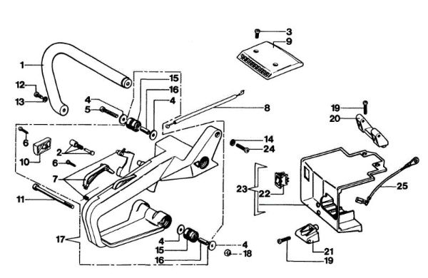 Handle 935 X Chainsaw