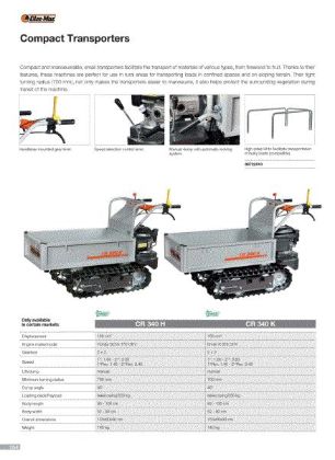  Accessories for transporters