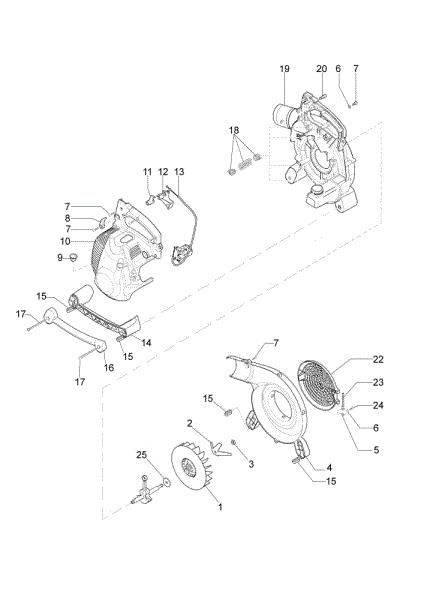 Fan assy BV 300 Blower