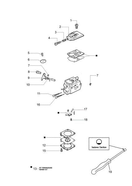 Carburetor WT-904 BV 300 Blower