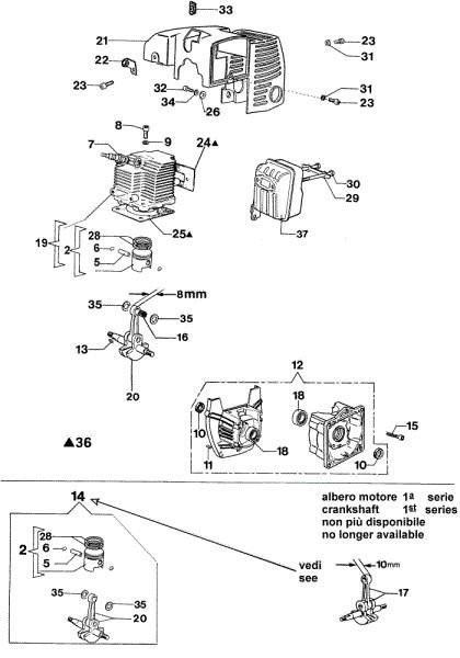 Engine 433 BP Brushcutter