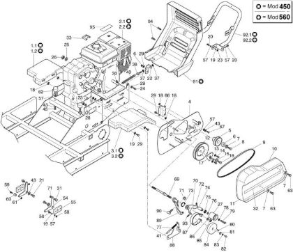 Transmission CR 450 (Fino/Until 2013) Transporter