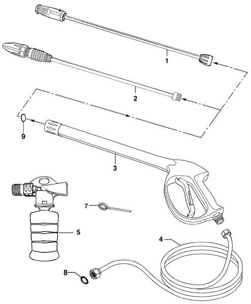 Accessories PW 155 High-pressure washer