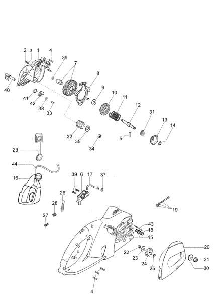 Gears OM 1800 E Electricsaw