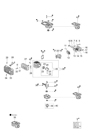 Engine MTL 51 Earth auger