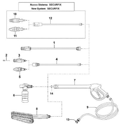 Accessories PW 145 C High-pressure washer