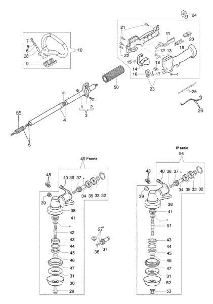 Transmission BC 420 S (Euro1 / Euro2) Brushcutter