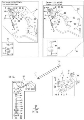 Transmission Ø28 BC 380 T Brushcutter