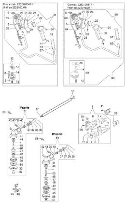 Transmission Ø26 BC 380 T Brushcutter