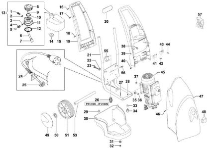 Deck PW 190 High-pressure washer