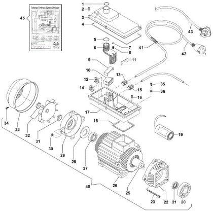 Engine PW 190 High-pressure washer