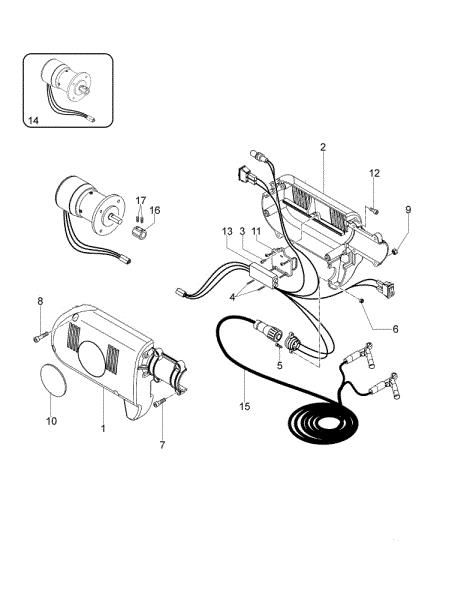 Engine OS 300 E Olive harvester