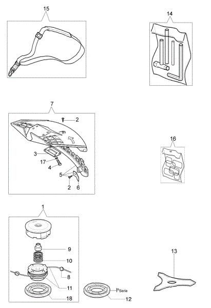 Accessories BC 250 T Brushcutter