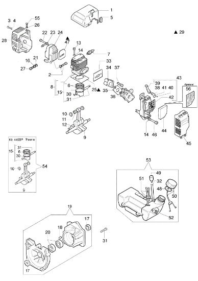 Engine 435 BP Brushcutter