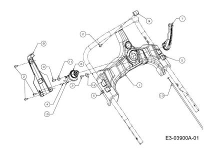 Dashboard G 55 VBX 4 in 1 Lawnmower